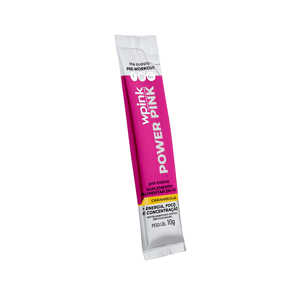 power pink de carambola - pré-treino - 300g - wp