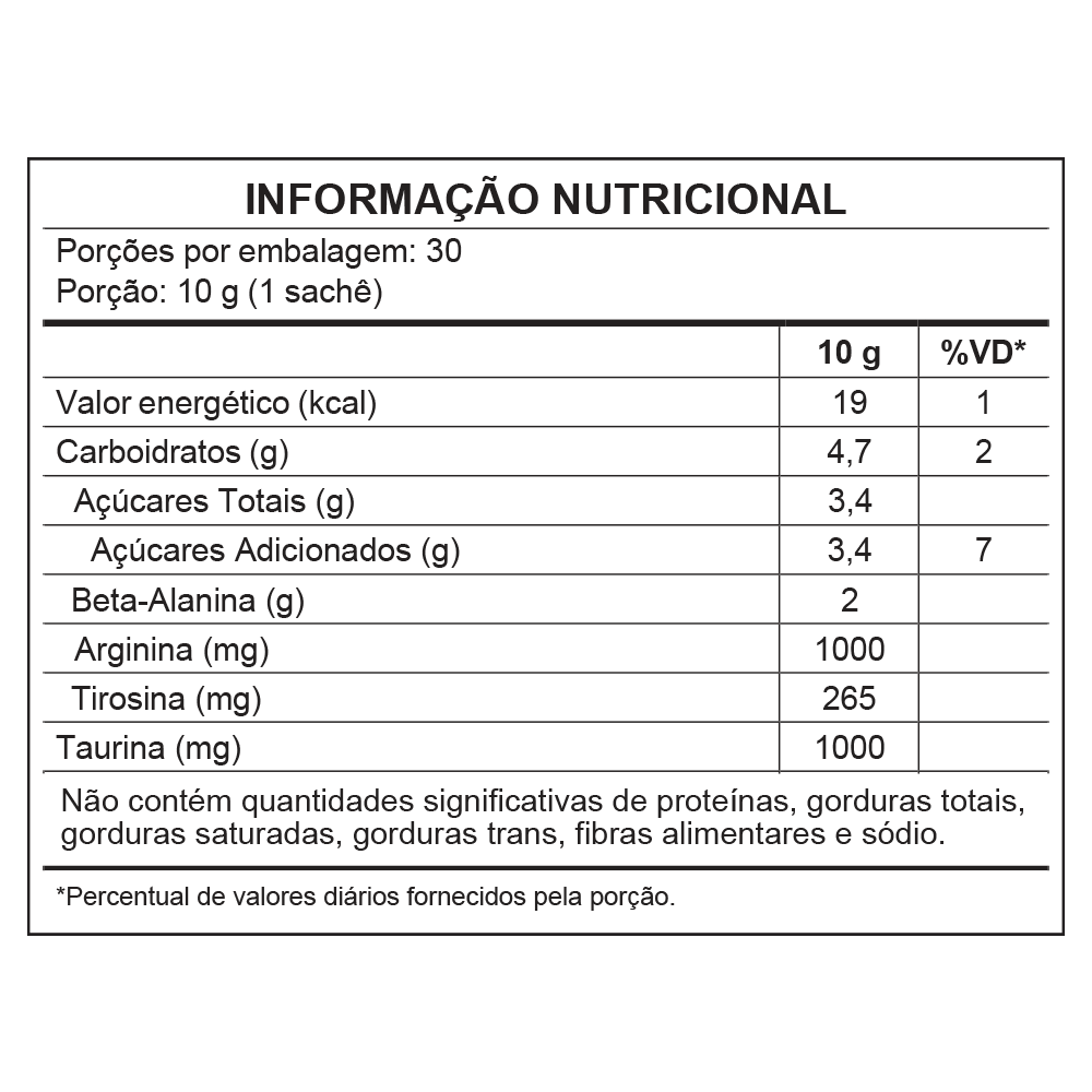 power pink sem cafeína de maçã verde - pré-treino - 300g - wp