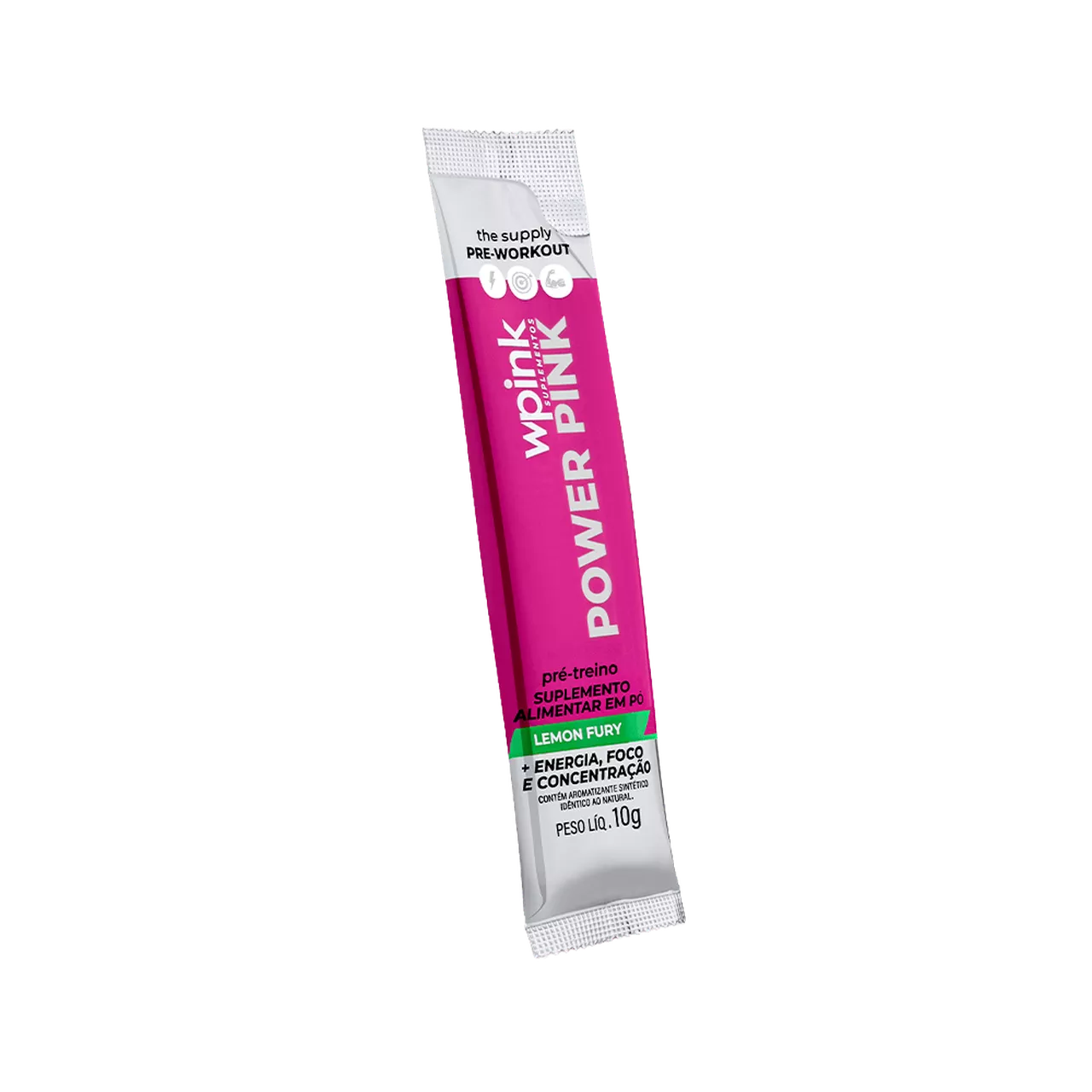 power pink de limão - pré-treino – 300g - wp