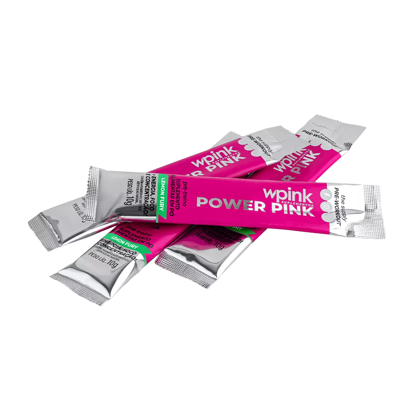 power pink de limão - pré-treino – 300g - wp