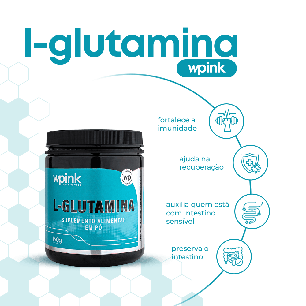 L-glutamina - 150g - wp