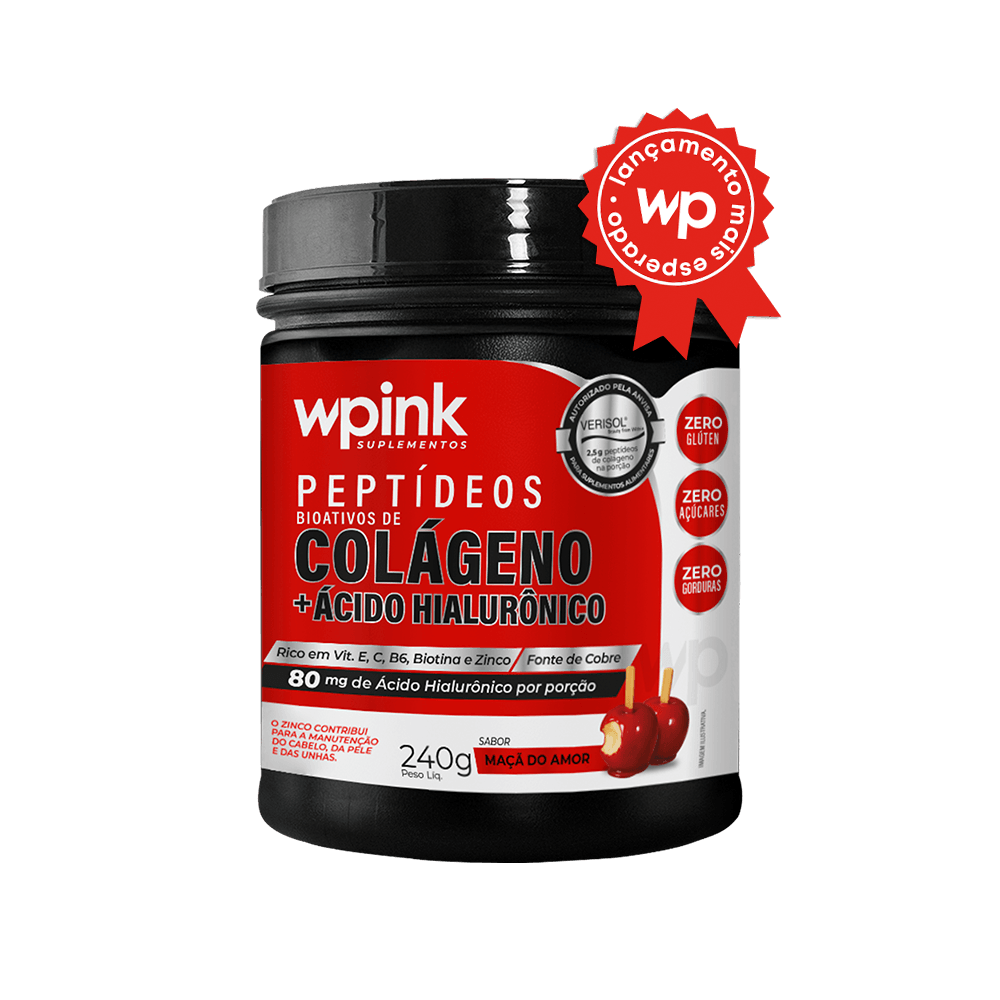 colágeno de maçã do amor - 240g - the supply – wp