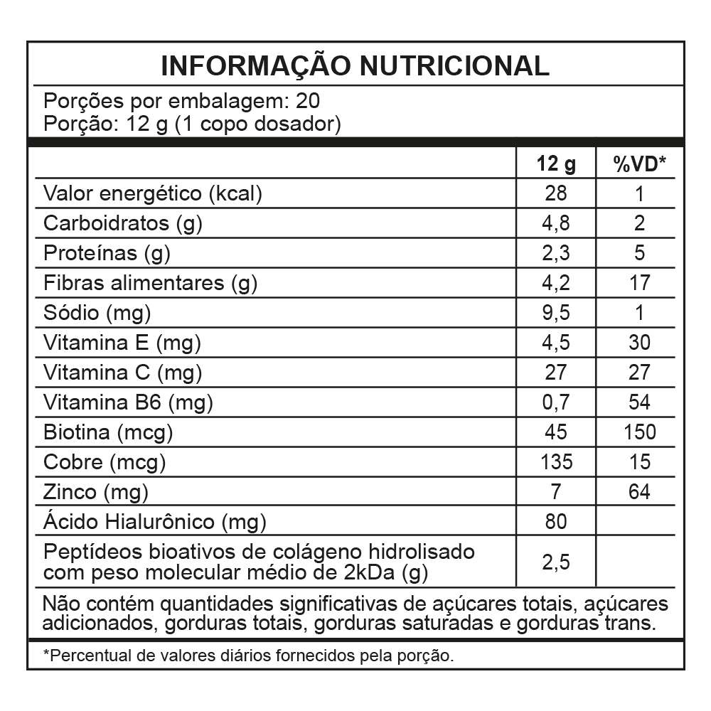 colágeno de maçã do amor - 240g - the supply – wp