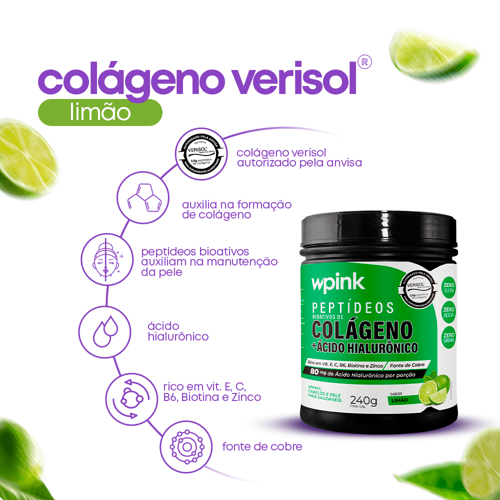 colágeno de limão - 240g - the supply – wp