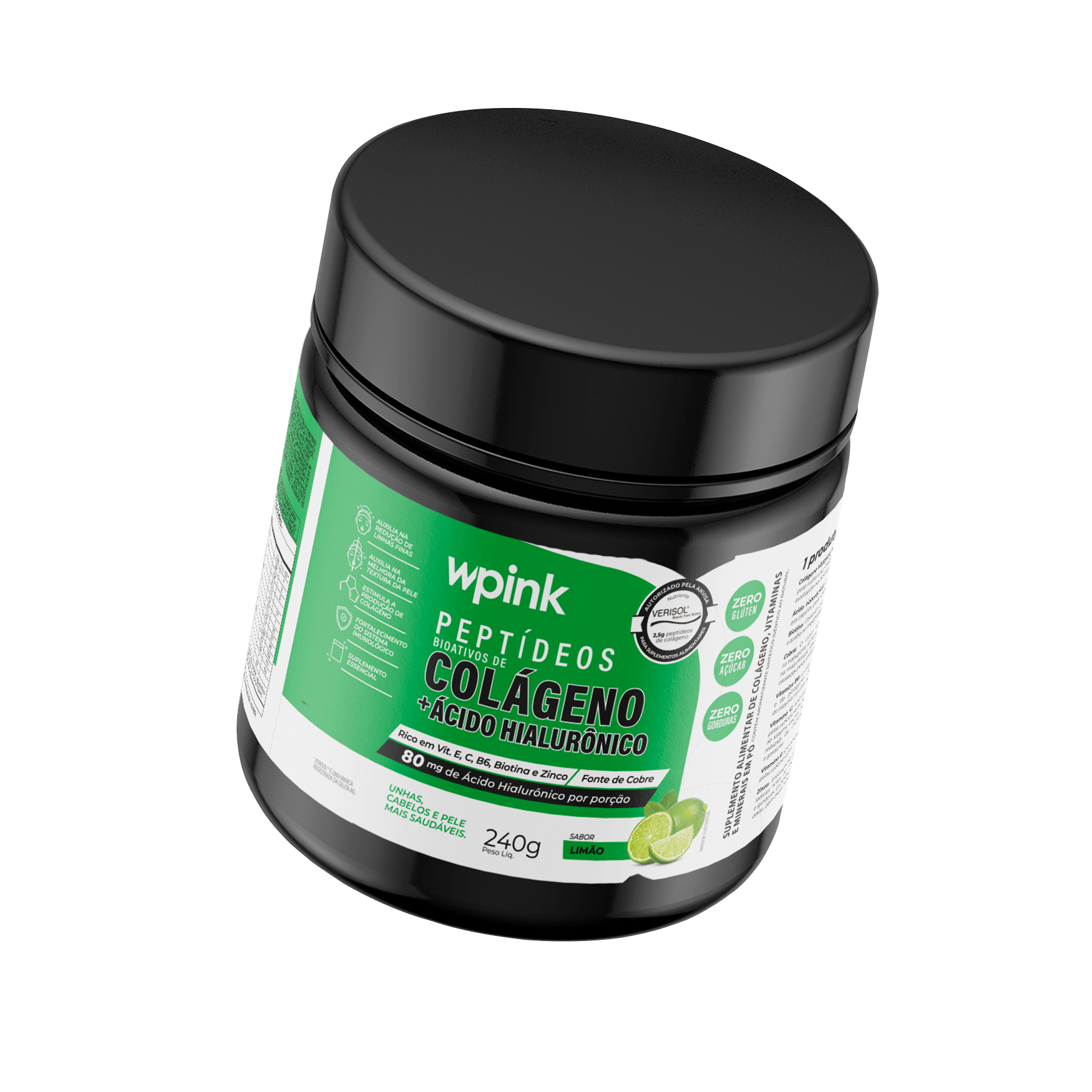 colágeno de limão - 240g - the supply – wp
