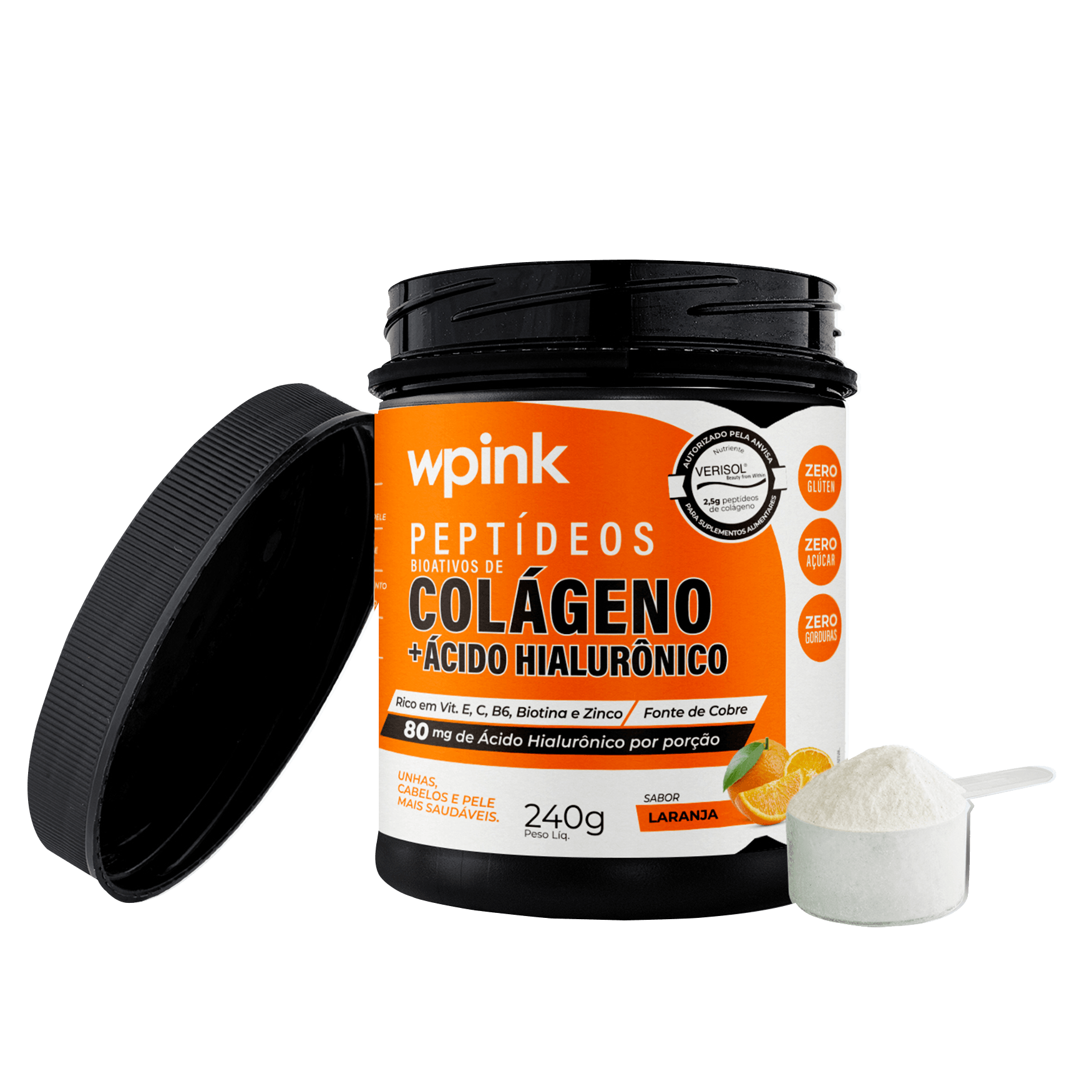 colágeno de laranja - 240g - the supply – wp