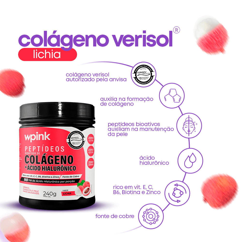 colágeno de lichia - 240g - the supply – wp