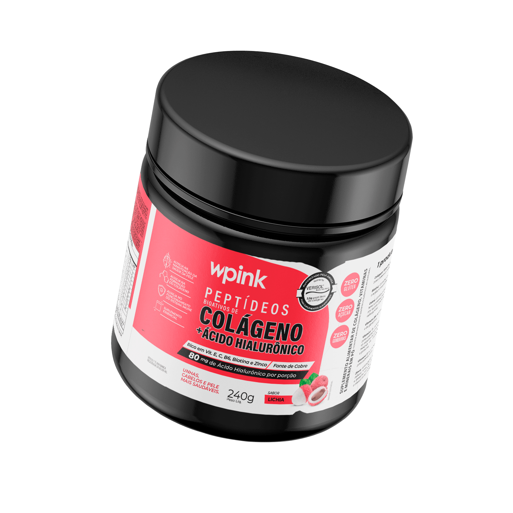 colágeno de lichia - 240g - the supply – wp