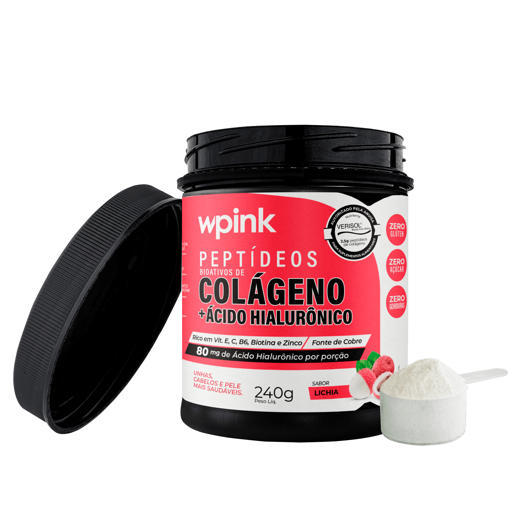 colágeno de lichia - 240g - the supply – wp