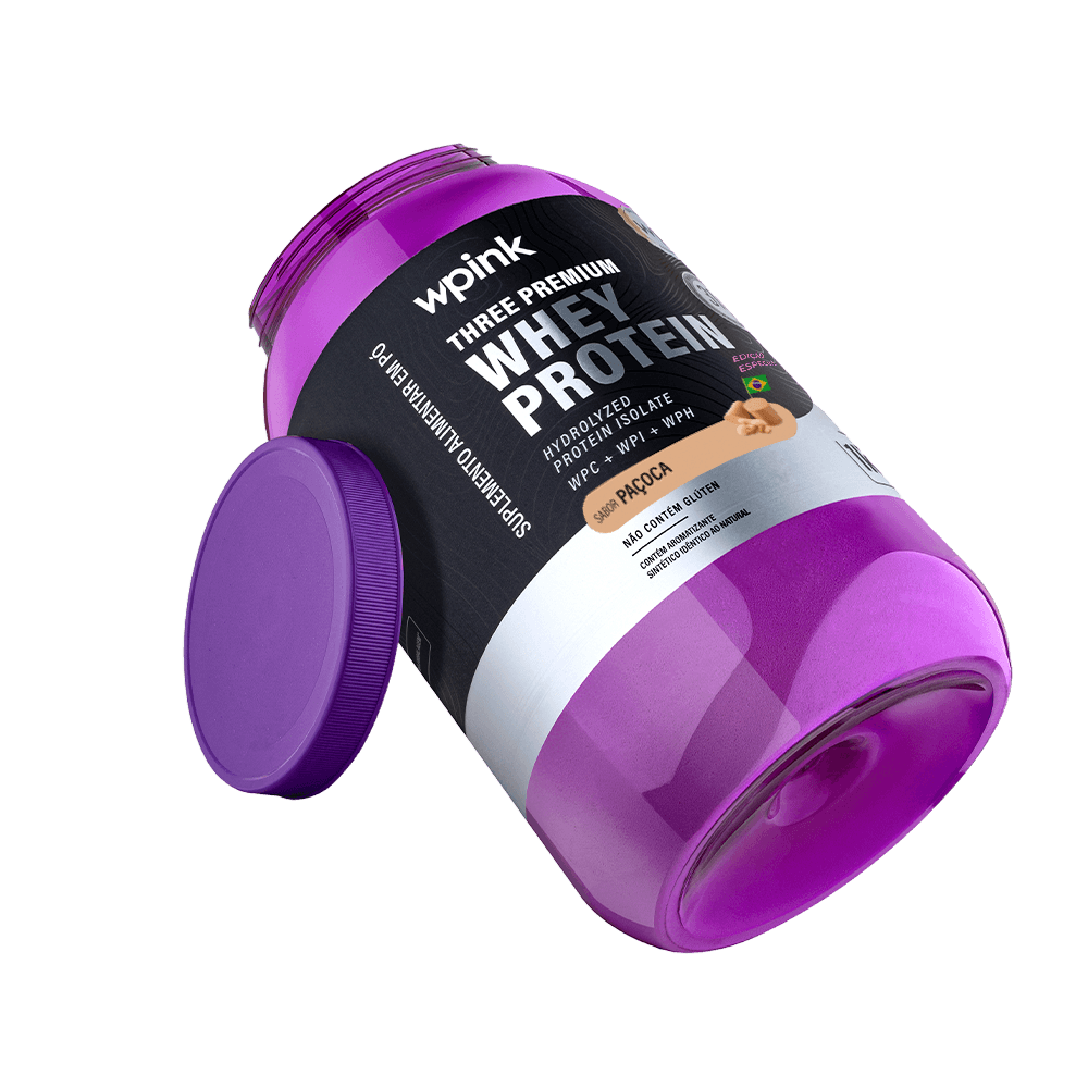three premium whey protein paçoca 3W - (1kg) - wp