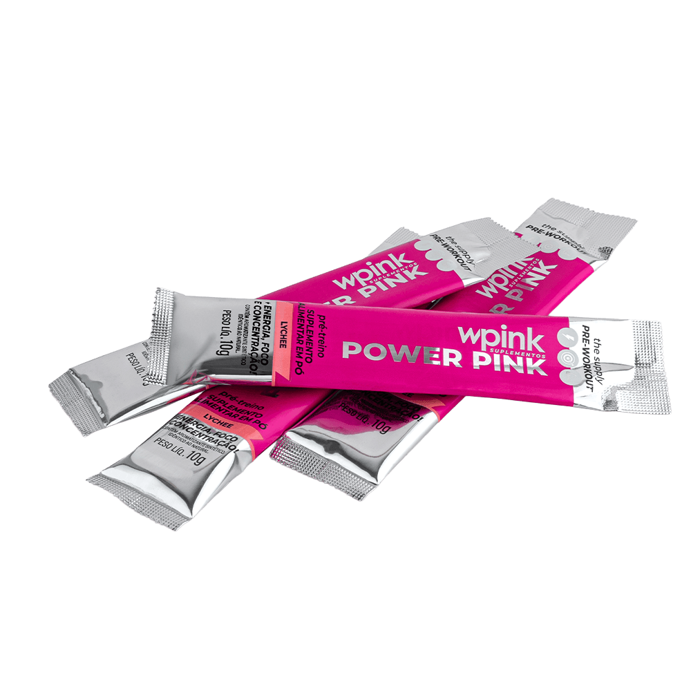 power pink de lichia - pré-treino – 300g - wp
